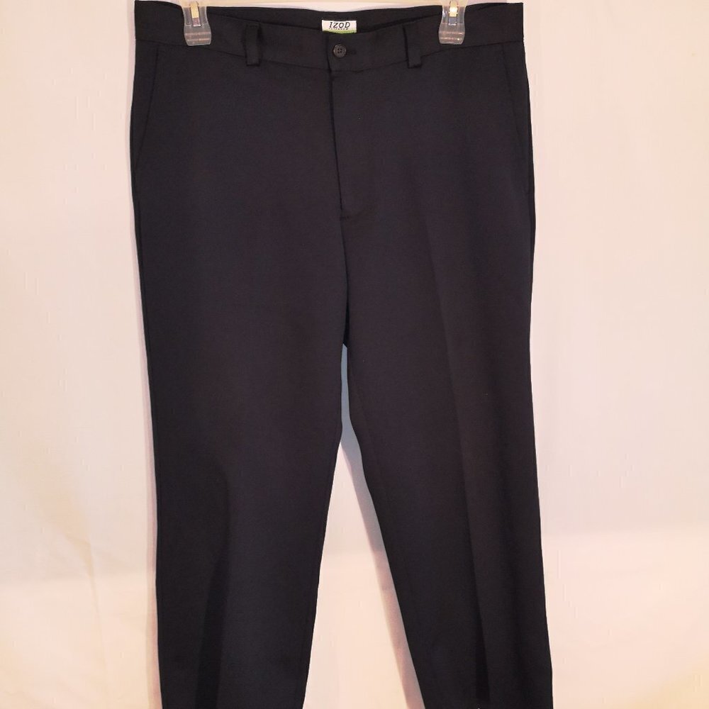 Izod Men's Size 36/29 Perform X Navy Straight Leg Golf / Dress Pants